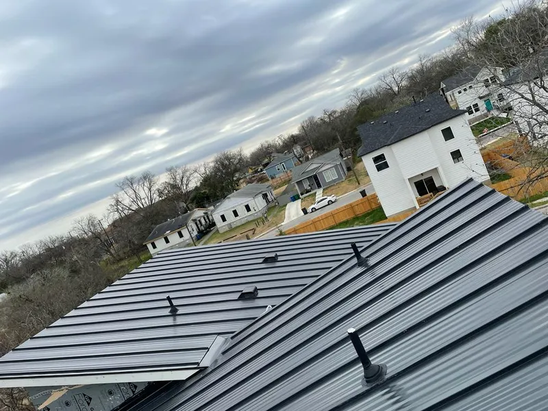 Standing seam metal roof panels with vents for Skylight Repair in Sunbury